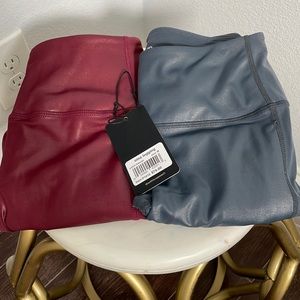 (2) Peach Nina Leggings